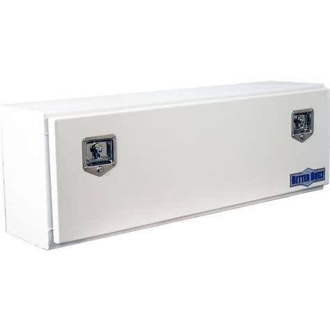 hi-side truck box white steel|Hi.